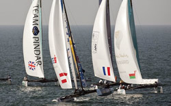Extreme Sailing Series, regate a Muscat