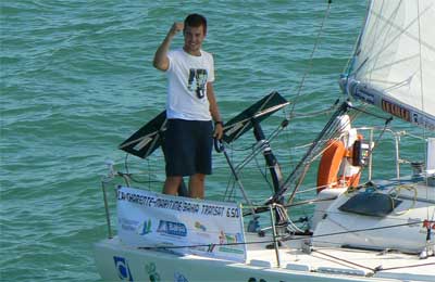Giacomo Sabbatini il più giovae tra gli iscritti alla Roma x 1