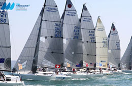 Gill Melges 24 Worlds Blu Moon alla partenza