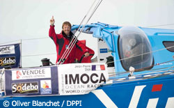 Jean Pierre Dick all'arrivo