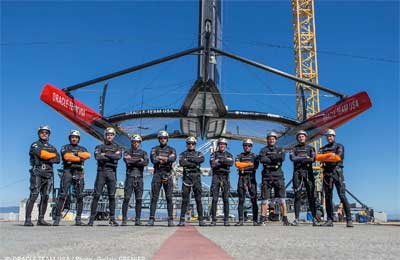 Il team Oracle alla 34esima Coppa America