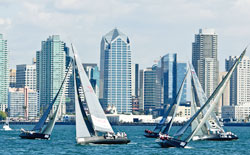 RC 44 in regata a San Diego nella prima tappa del campionato
