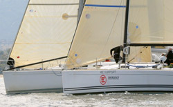 Barche in regata nel Trofeo Circolo della vela Sicilia