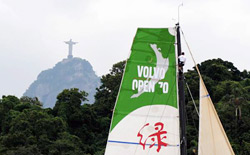La randa di Green Dragon e, sullo sfondo, il Redentore sul monte Corcovado