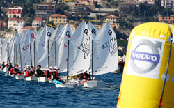 Optimist in regata nella Volvo Cup ad Alassio
