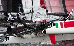 Gli AC45 arrivano a Venezia