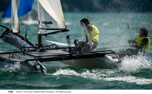 Nacra 17 - ITA 55 Federica Salvà - Francesco Bianchi