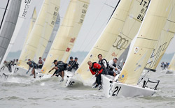 Melges 24 in regata, nel mondiale in scena a Corpus Christi, in Texas