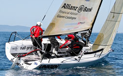 Terza tappa e terza vittoria per Saetta nella Volvo Cup per Melges 24