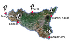 Il percorso della Targa Florio