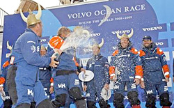 Ericsson 4 in festa per il quarto successo di tappa in questa VoR