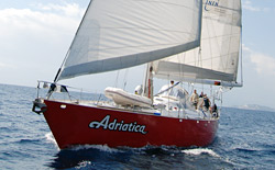 Adriatica, la nave comandata da Filippo Mennuni
