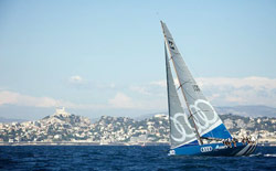 Azzurra si allena nelle acque di Marsiglia