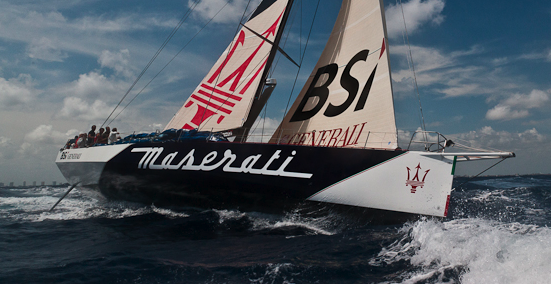 Maserati in navigazione