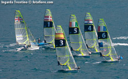 In corso gli europei 49er