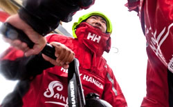 Teng Jiang He, il primo velista cinese della Volvo Ocean Race