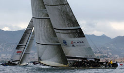 Splendida Azzurra, che ieri ha battuto Bmw Oracle
