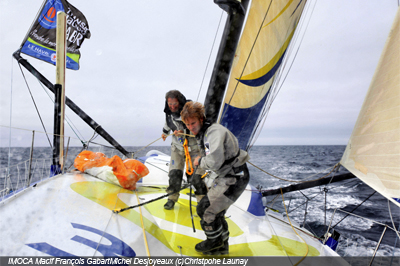 IMOCA, Macif con Francois Gabart e Michel Desjoyeaux