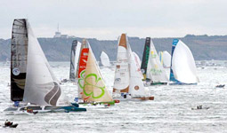 La partenza della Route du Rhum