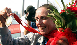 Alessandra Sensini, team manager di Azzurra