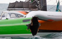 Il trimarano di Thomas Coville (Sodeb'O Ultim)