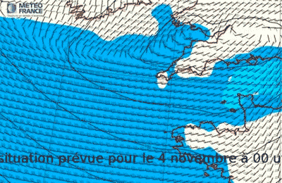 Situazione meteo nella Francia settentrionale