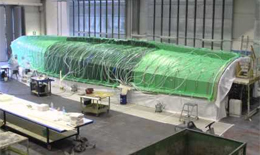 Il primo Farr 65 per la prossima VOR in costruzione
