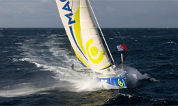 Macif continua a tenere il comando della regata