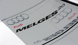 La randa di un Melges 20