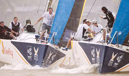 Richard e Williams in acqua a Terengganu