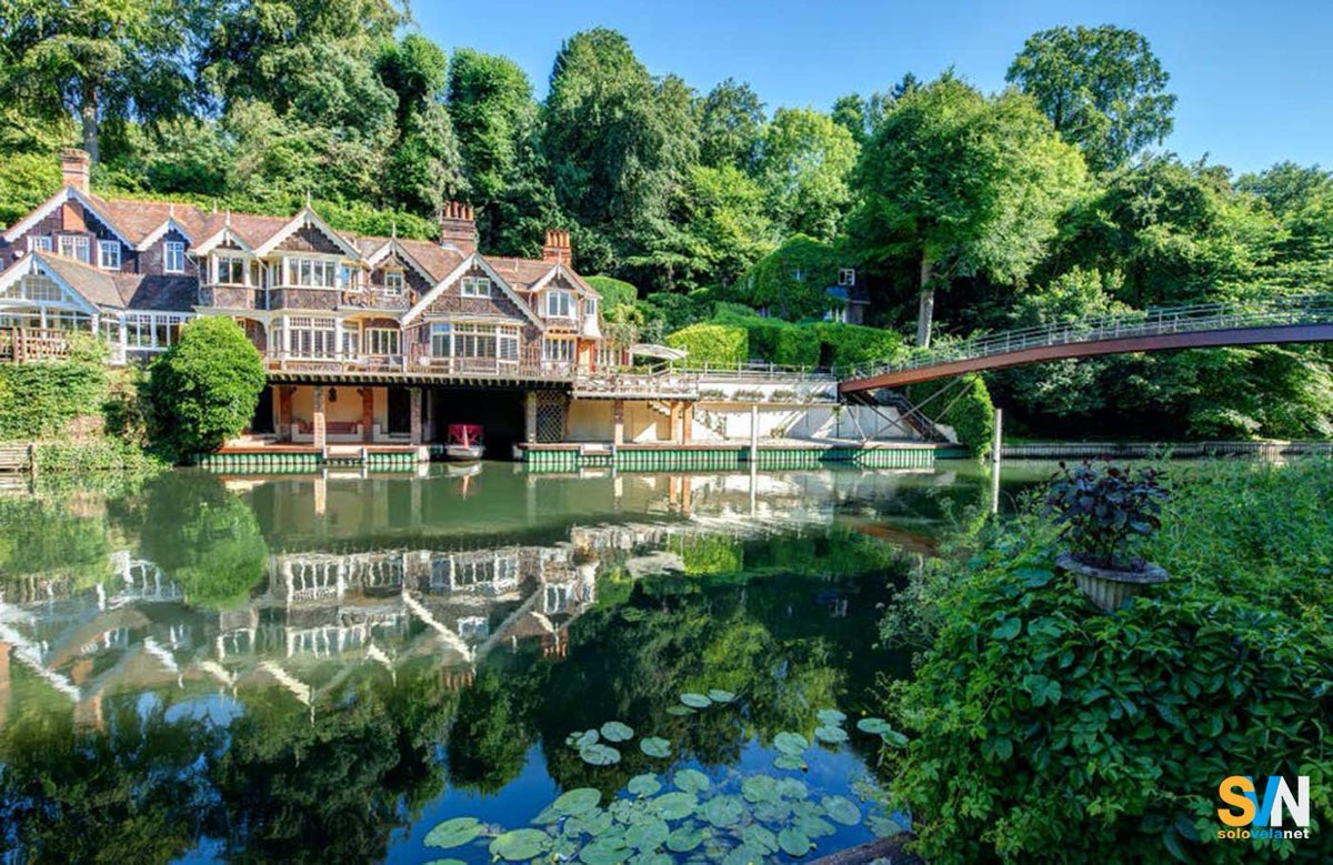 In vendita un’isola privata vicino a Marlow nel Buckinghamshire per 4,9 milioni di sterline