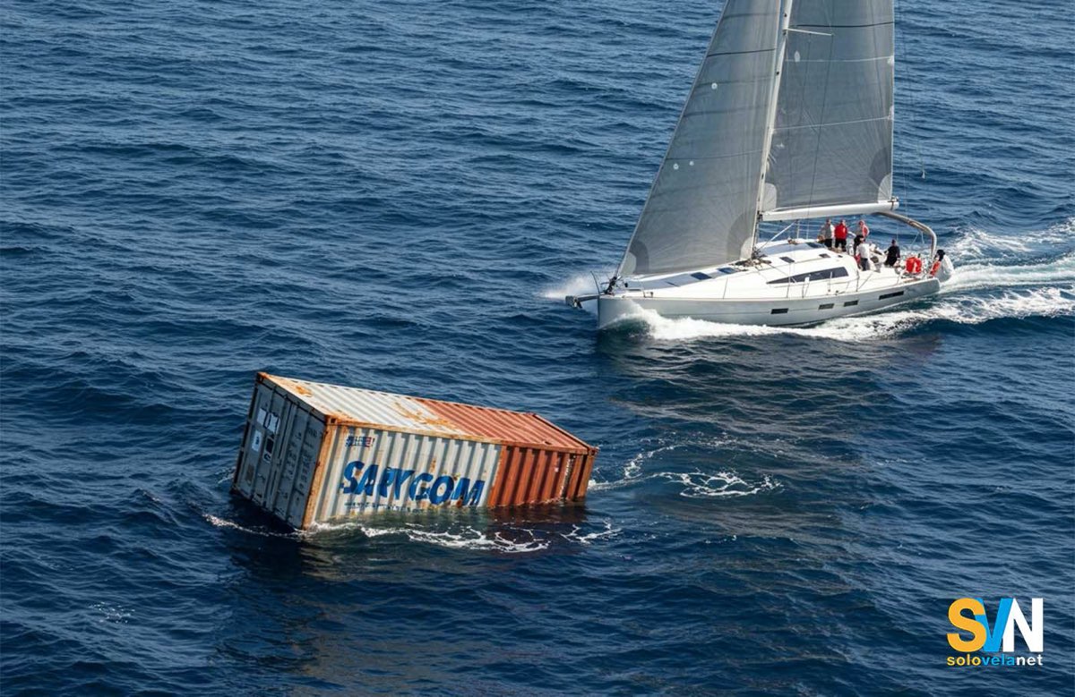 I container caduti in mare, sopratutto per chi naviga di notte, possono rappresentare un serio pericolo