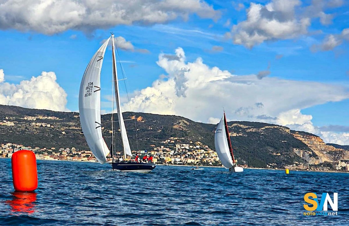 Un momneto del Campionato Invernale di Marina di Loano