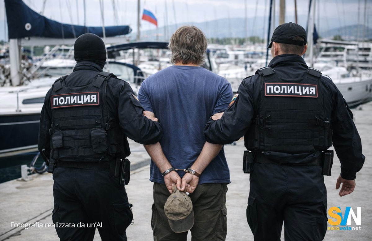 Ricostruzione dell'arresto di Charles Wayne Zimmerman, skipper americano