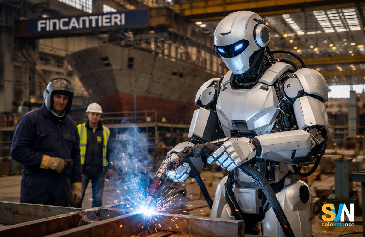 Gli umanoidi entrano nei cantieri navali