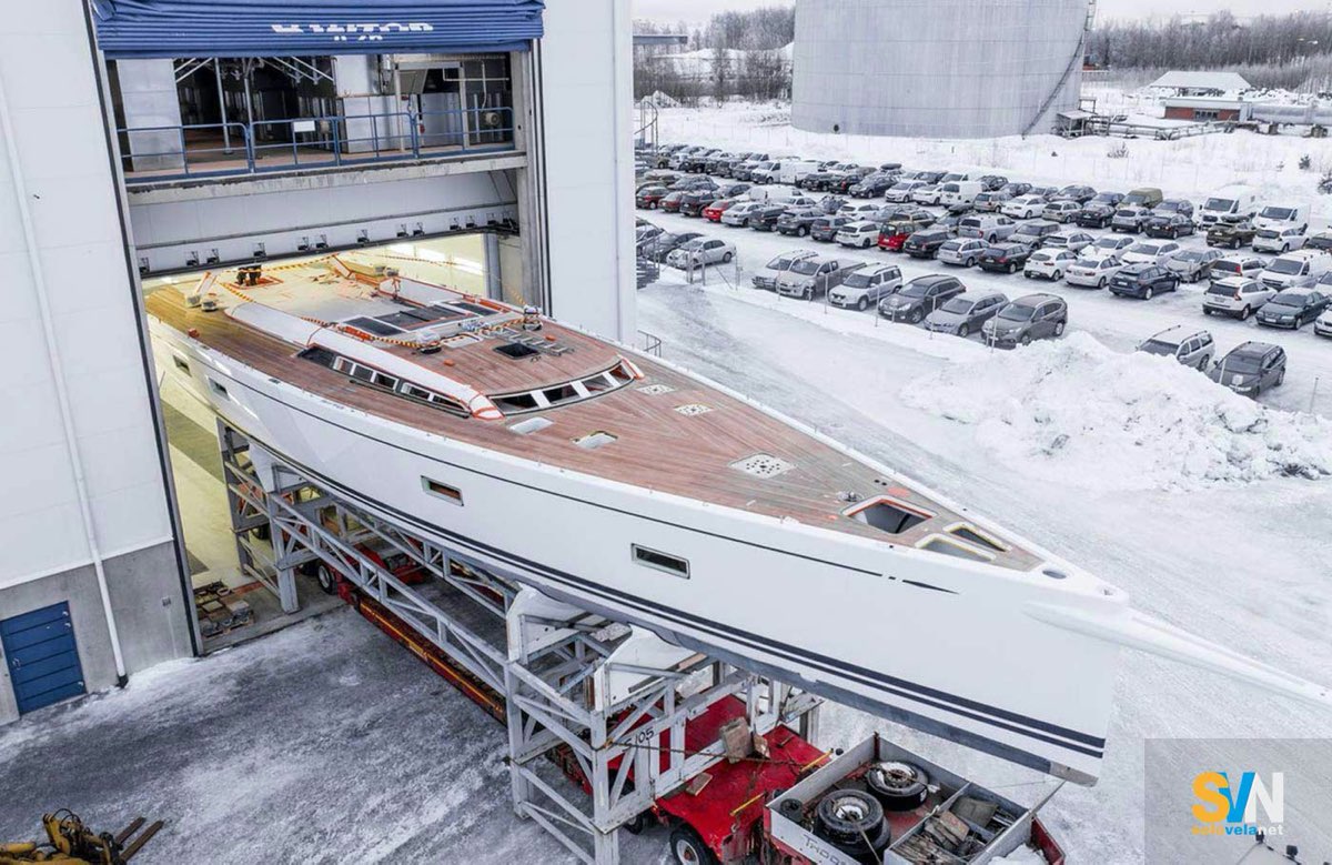 Prima foto del nuovo Swan 88