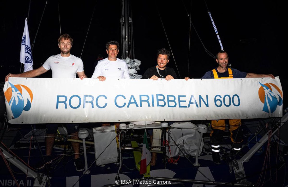 RORC Caribbean 600: Italia in testa ai Class40 con la vittoria di Bon