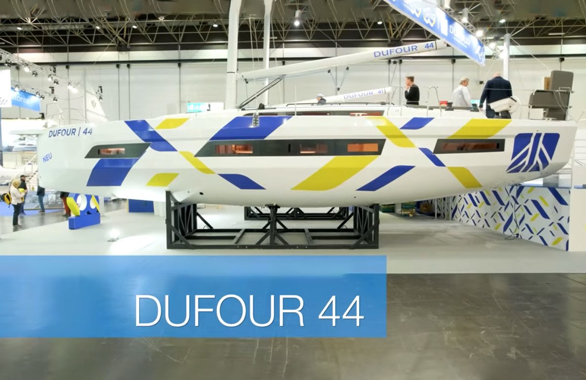 Dufour 44: il video con le prime impressioni dal BOOT di Dusseldorf