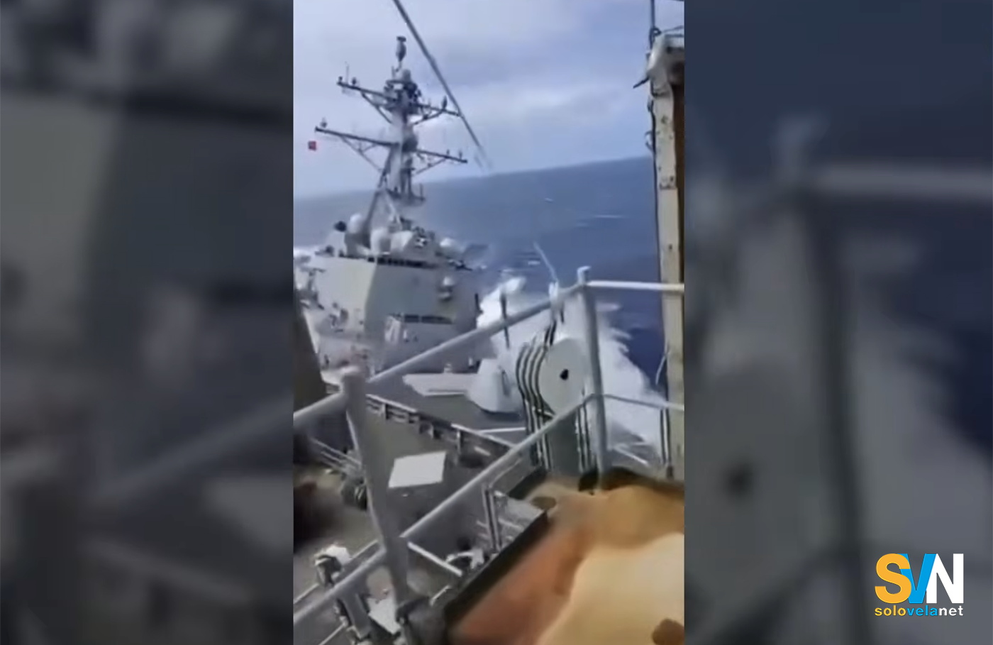 Allarme in mare nei Caraibi: collisione tra cacciatorpediniere Usa e nave rifornitrice, due feriti