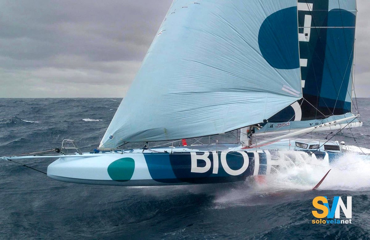 The Ocean Race: il video di Biothern che vola in Oceano