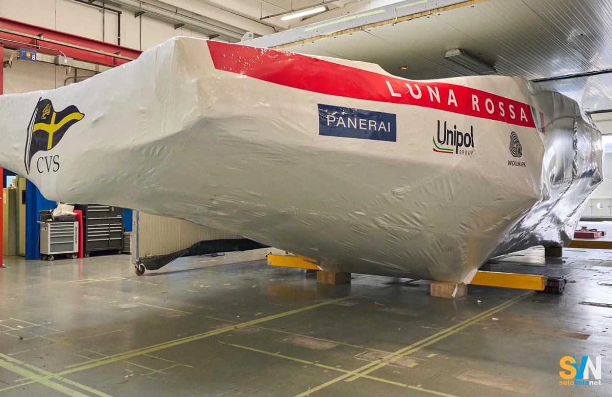 Il nuovo AC 75 di Luna Rossa