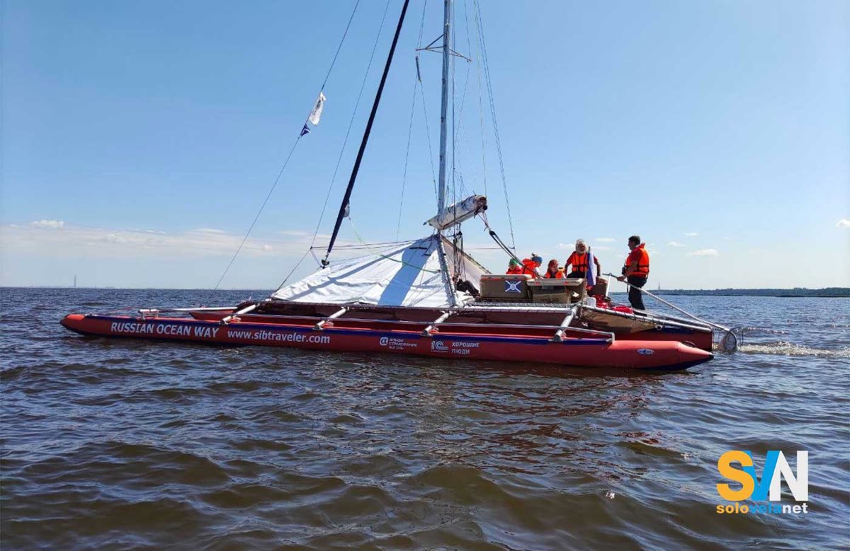 Russian Ocean Way, il trimarano russo