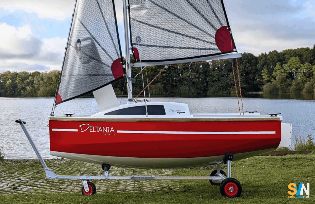 Deltania Mini, una piccolissima barca lunga solo 2,30 e larga 1,20