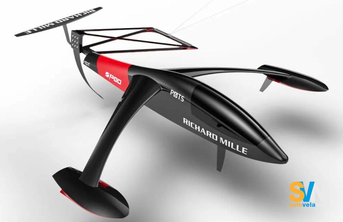 SP80 il cui scafo ricorda la fusoliera di un jet da caccia