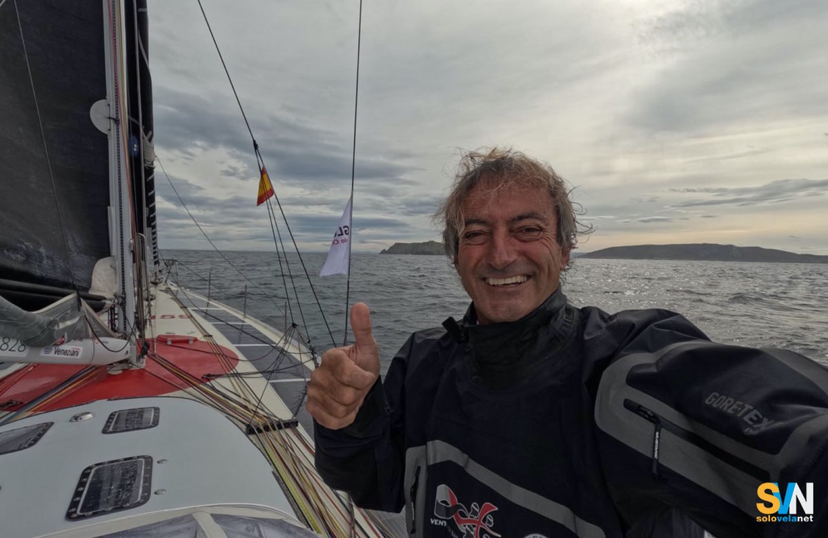 Andrea Mura terzo alla Global Solo Challenge