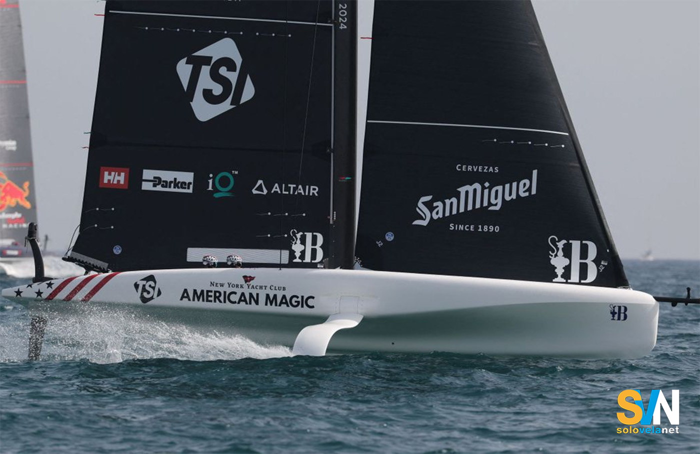 American Magic, il team che ha parttecipatto alla Coppa del 2024 in rappresentanza degli USA