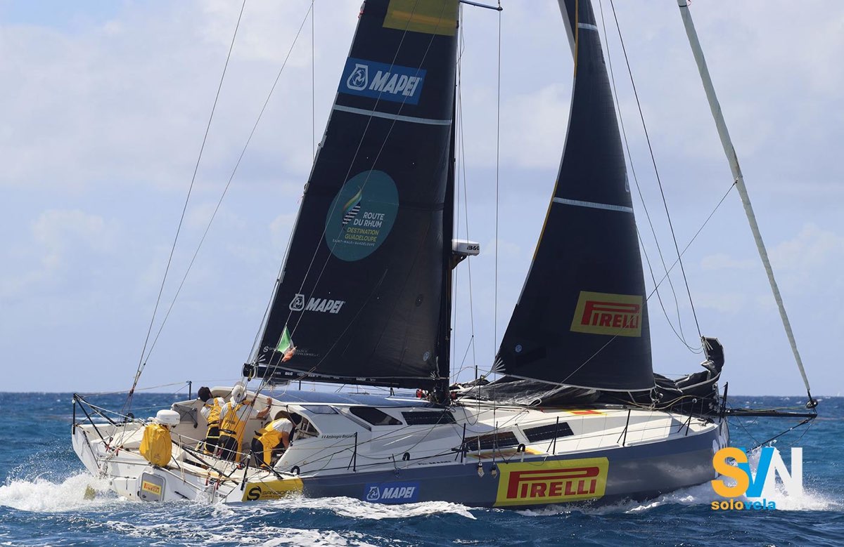 Defi Atlantique: sorpasso di Beccaria su Bona all’ingresso dell’anticiclone