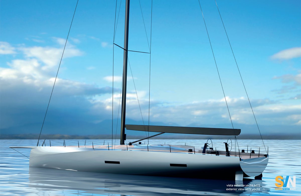 Mylius M72: barca full carbon disegnata da Carkeek, massime prestazioni tra regata e crociera