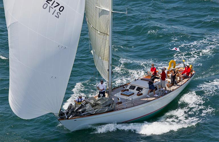 Columbia 50 in navigazione