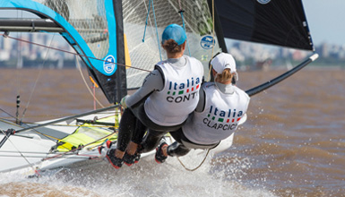 Giulia Conti e Francesca Clapcich